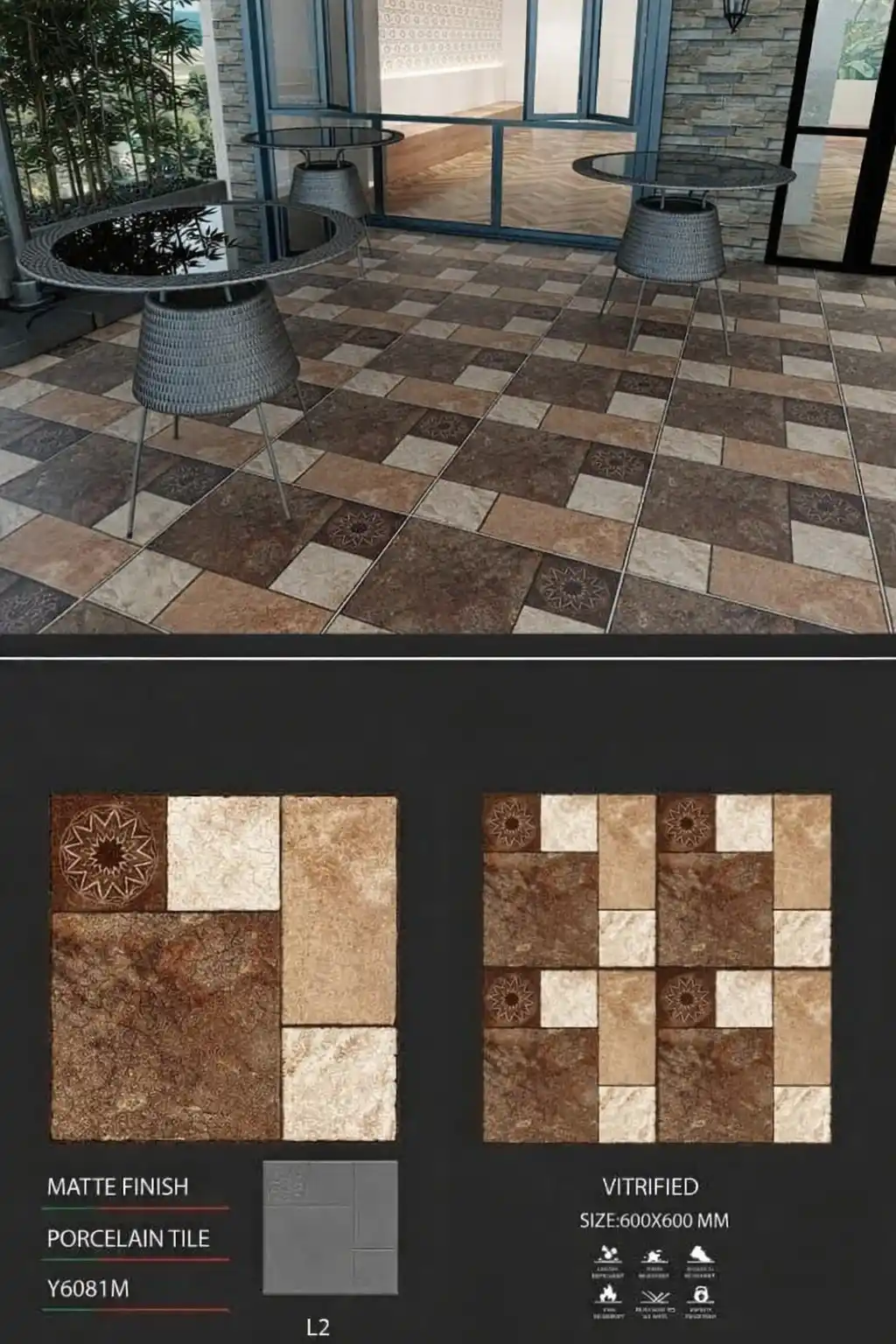 Vitrified tile of Prime Tiles image 50