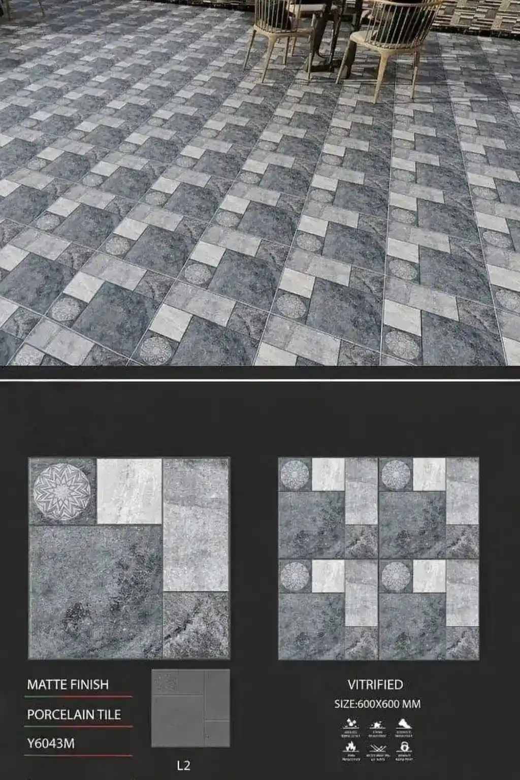 Vitrified tile of Prime Tiles image 54